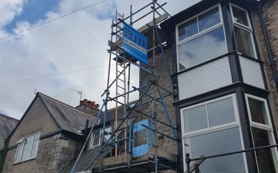 Scaffolding in Arnside