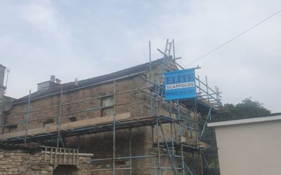 Scaffolders in Kendal