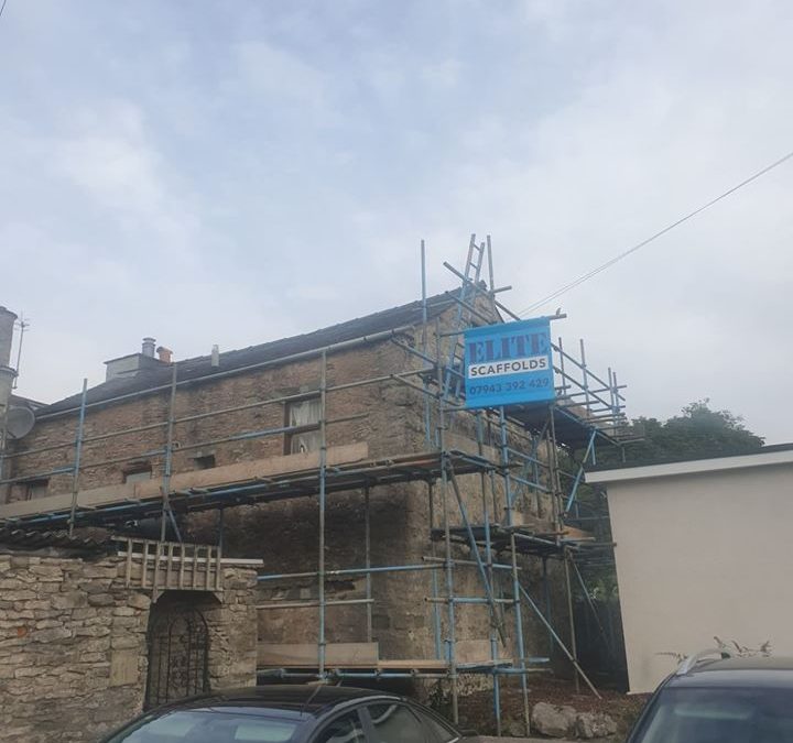 Scaffolders in Kendal