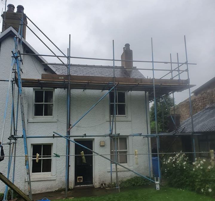 Scaffolding in Garstang