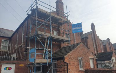 Scaffolding in Blackpool