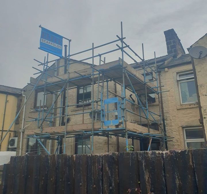 Two-Storey Scaffolding in Lancaster