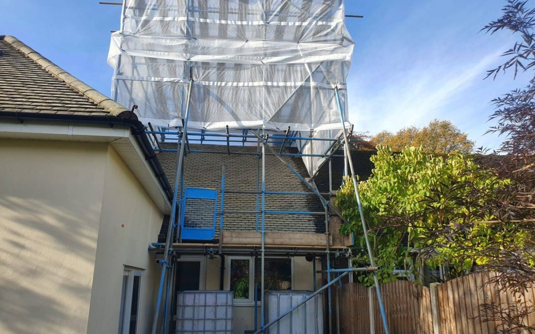 Temporary Roof Cover in Lancaster