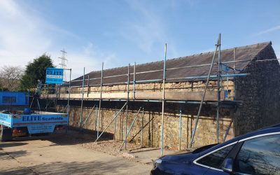 Scaffolding in Abbeystead