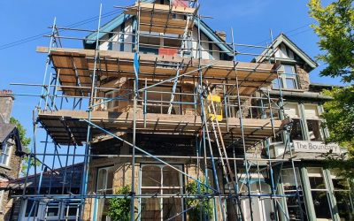 Scaffolding in Bowness