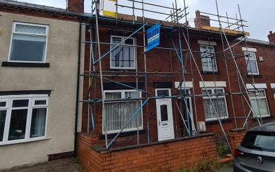 Scaffolders in Garstang