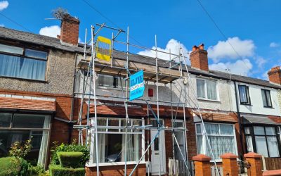 Scaffolding in Bury