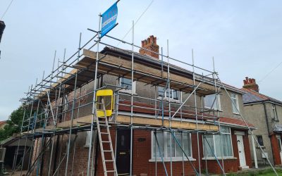 Scaffolding in Heysham