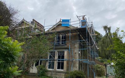 Three-Storey Scaffolding in Lancaster