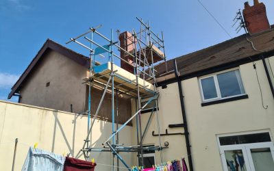 Scaffolders in Cleveleys