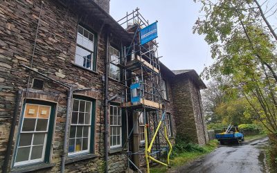 Scaffolding in Langdale