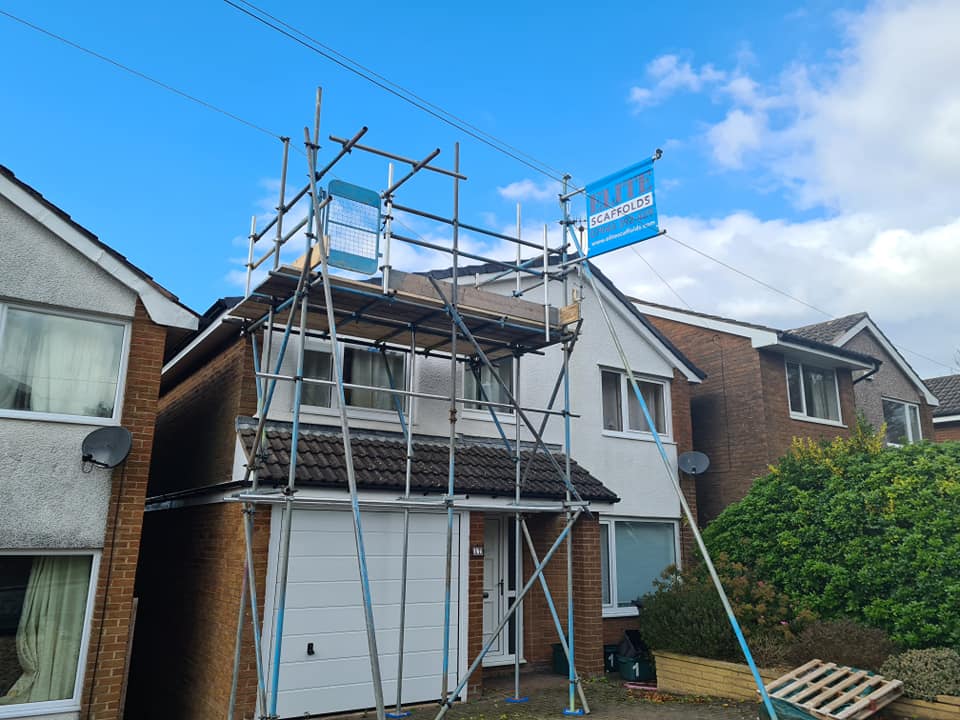 Roof Access Scaffolding Lancashire