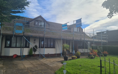 Scaffolding in Knott End