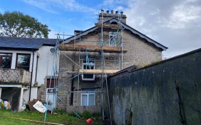 Scaffolders in Grange over Sands