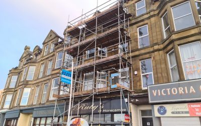 Five Storey Scaffolding in Lancashire