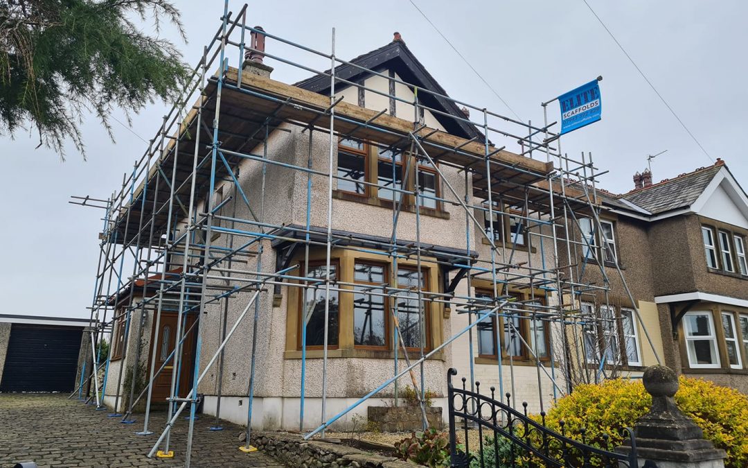 Roof Repair Scaffolding Lancashire
