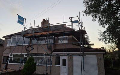 Scaffold in Lancaster