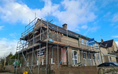 Scaffolders in Milnthorpe