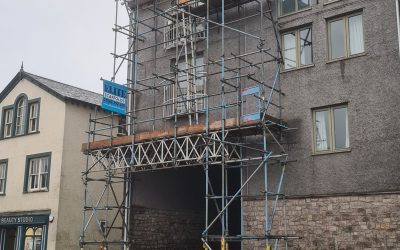 Roof Repair Scaffolding Kendal