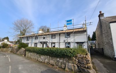 Scaffolding in Bolton-le-Sands