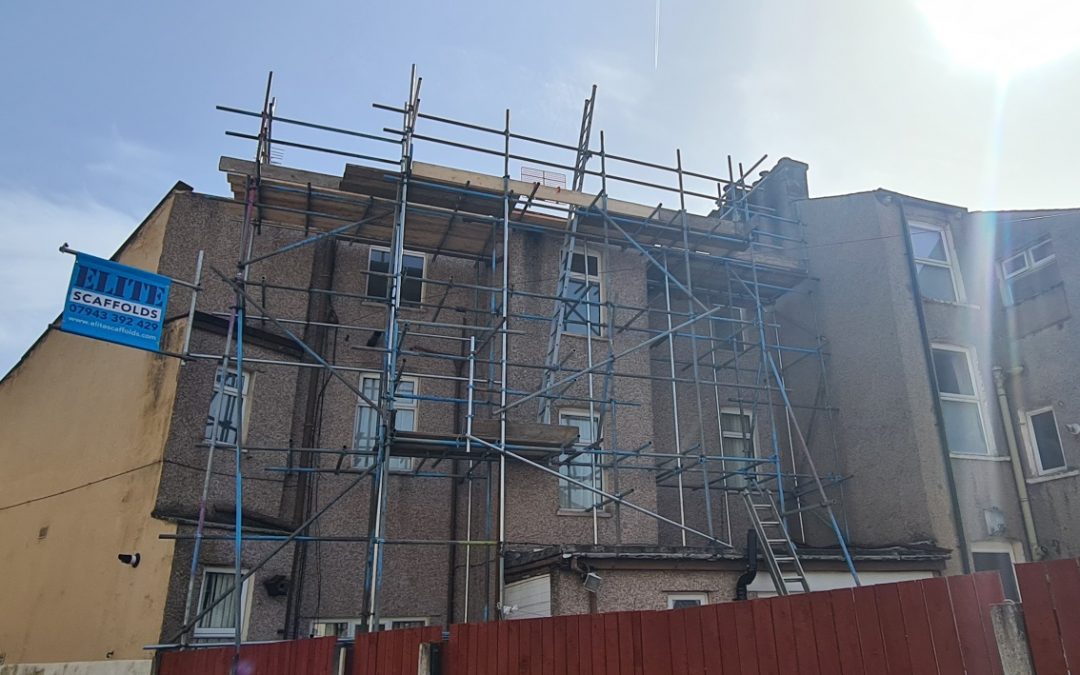Roof Access Scaffold Morecambe