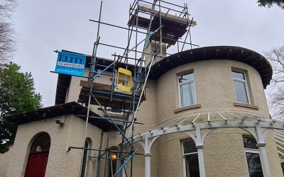 Domestic Scaffolding in Lancaster