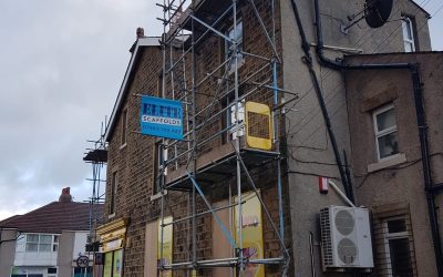 Chimney Stack Scaffolding Morecambe