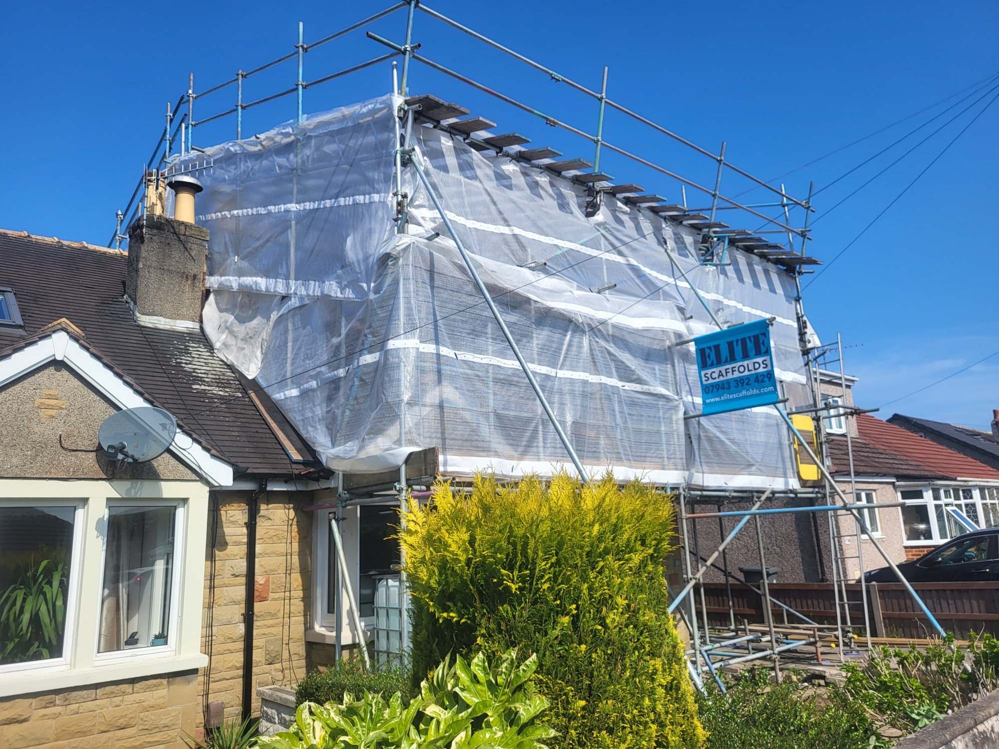 Roof Cover Scaffold Morecambe | Elite Scaffolds | Free Quotes | Call Now